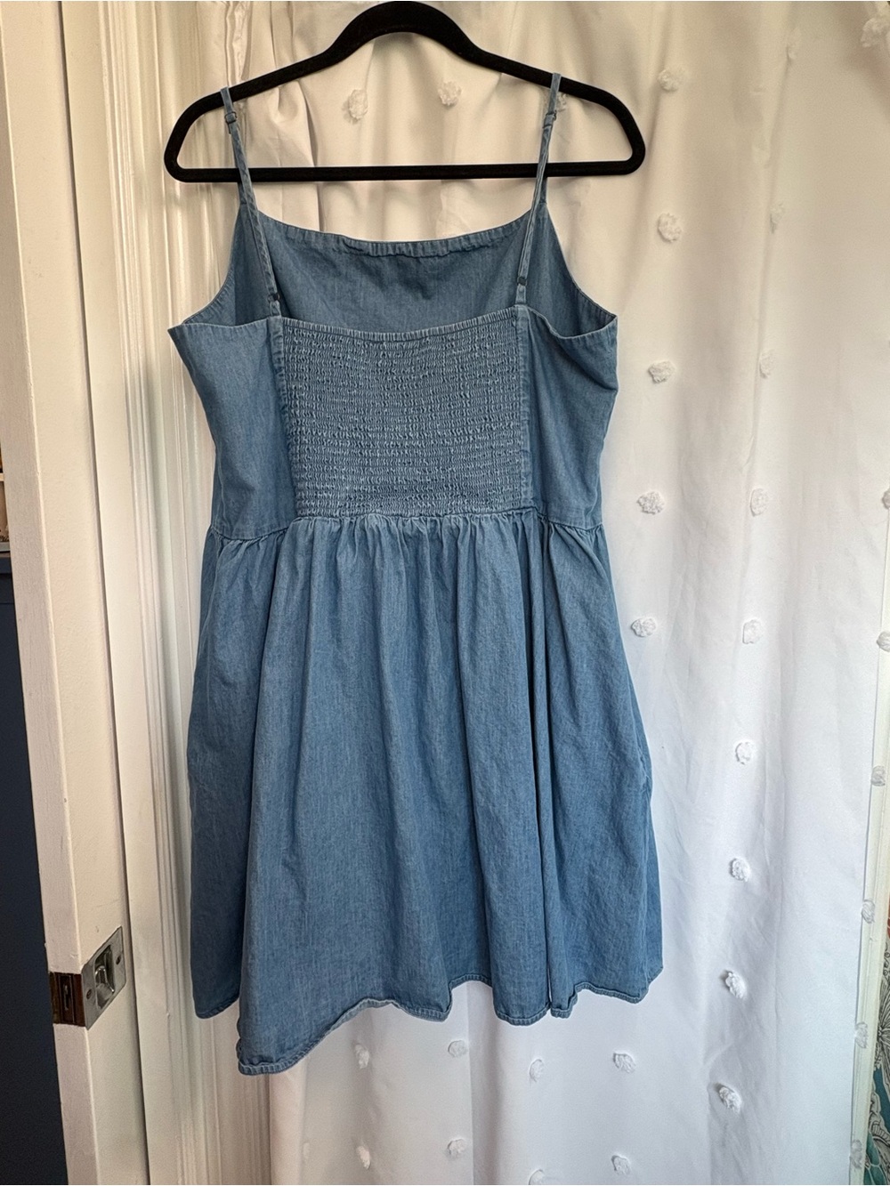 GAP Lightweight Denim Mini Dress - Picture 2 of 12